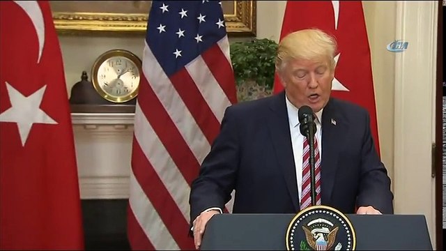 Cumhurbaşkanı Erdoğan ve Trump Basın Toplantısında