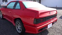 (4K)MASERATI SHAMAL classic car 1994 - マセラティ シャマル 二条城