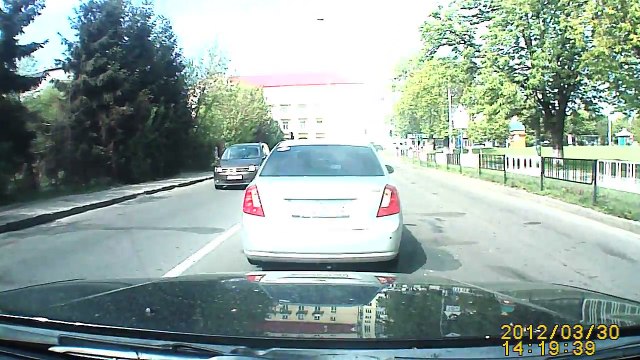 Quand toutes les voitures s'arretent pour laisser passer une famille de canards