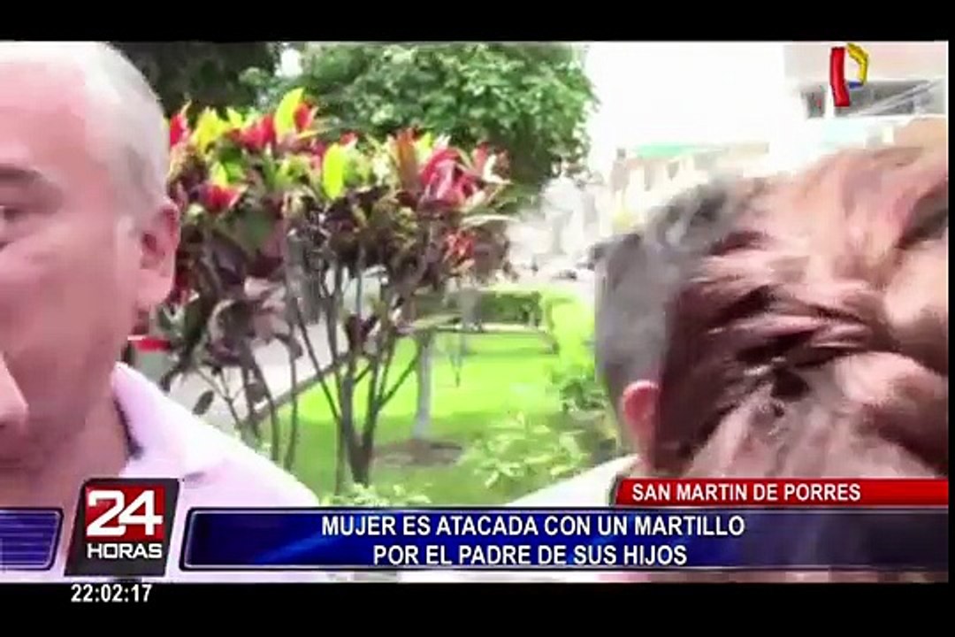 SMP: mujer fue agredida con un martillo por su pareja
