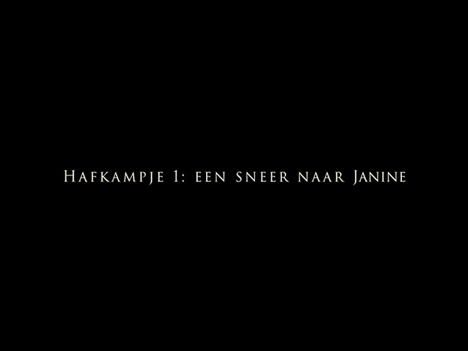 GTST - Martine Hafkamp | Hafkampje 1: Een sneer naar Janine