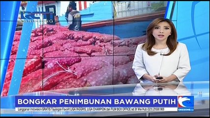 Petugas Ungkap Penimbunan Bawang Putih