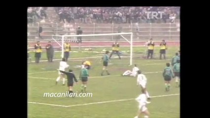 02.03.1986 - 1985-1986 Turkish 1st League Matchday 25 Bursaspor 1-0 Kocaelispor