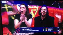 Os países que deram 12 pontos a Portugal na Eurovisão 2017