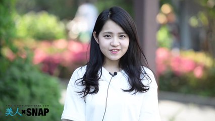 美人スナップ 芹澤瑠衣さん 自己紹介