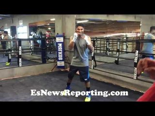 Mikey Garcia Ready To KO Ellio Rojas  - EsNews Boxing