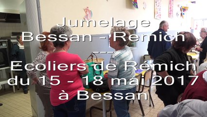 2017-Bessan-Remich jumelage enfants -1