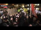 NYC crowd marches against election of Donald Trump (Streamed live)
