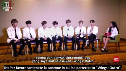 [SUB ITA] BTS EXCLUSIVE INTERVIEW WITH CNN IN JAKARTA