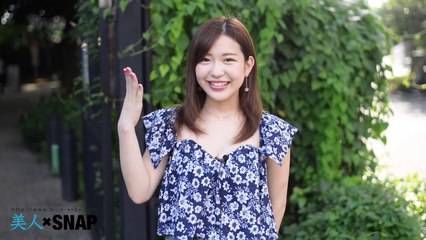 美人スナップ 田島佑里子さん 自己紹介