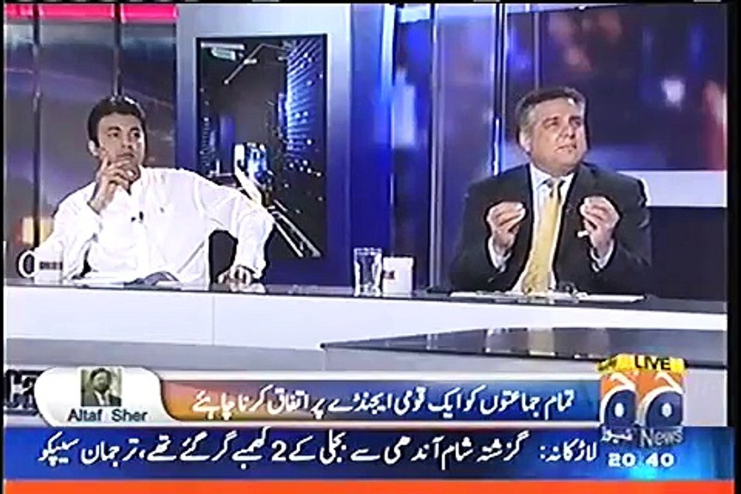 Danial Aziz skips the real question and diverts the topic as usual. Watch Video.