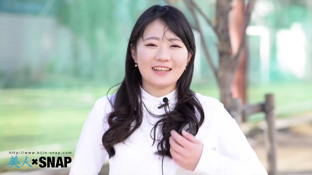 美人スナップ 小松由季さん 自己紹介