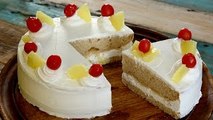 Pineapple Cake Recipe | Eggless Recipe | Homemeade Pineapple Cake Recipe | Cake Recipe By Upasana