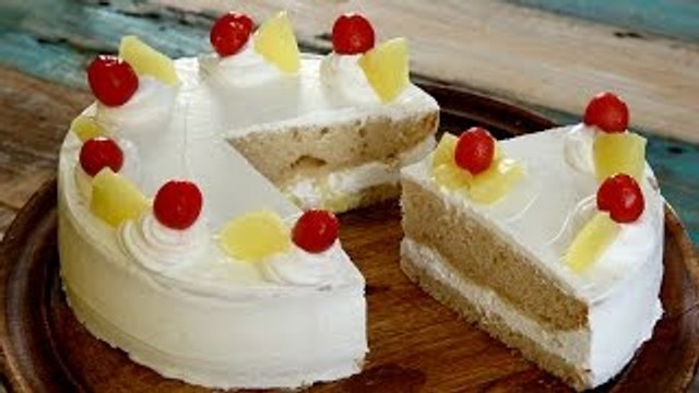 Pineapple Cake Recipe | Eggless Recipe | Homemeade Pineapple Cake Recipe | Cake Recipe By Upasana
