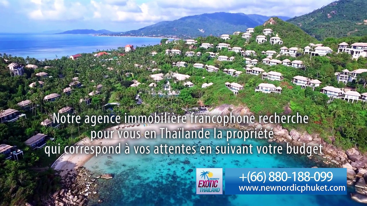 Agence immobilière Phuket en Thailande