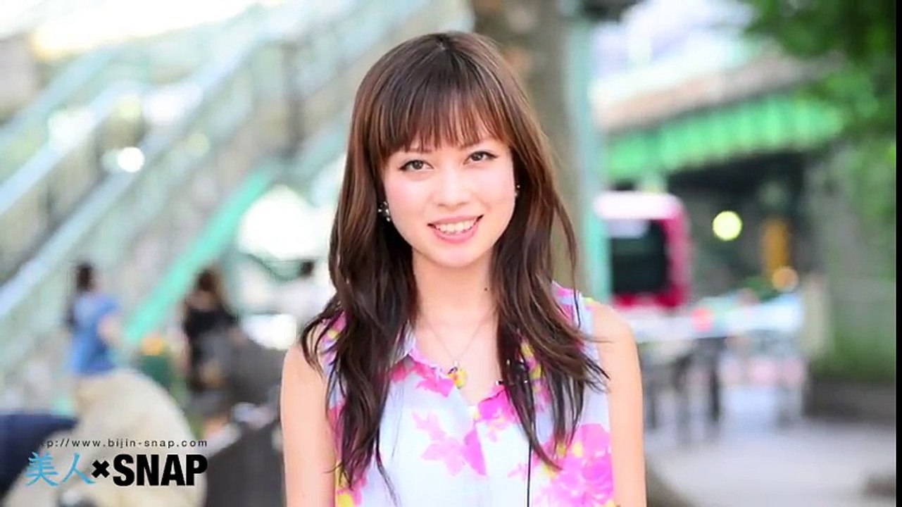 美人スナップ 渡邊成佳さん 自己紹介