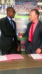 Signature de convention avec la fédération de sport scolaire du Bénin