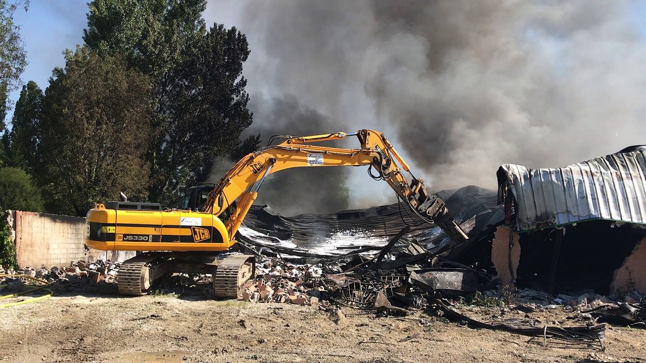 Incendie à Bourgoin-Jallieu