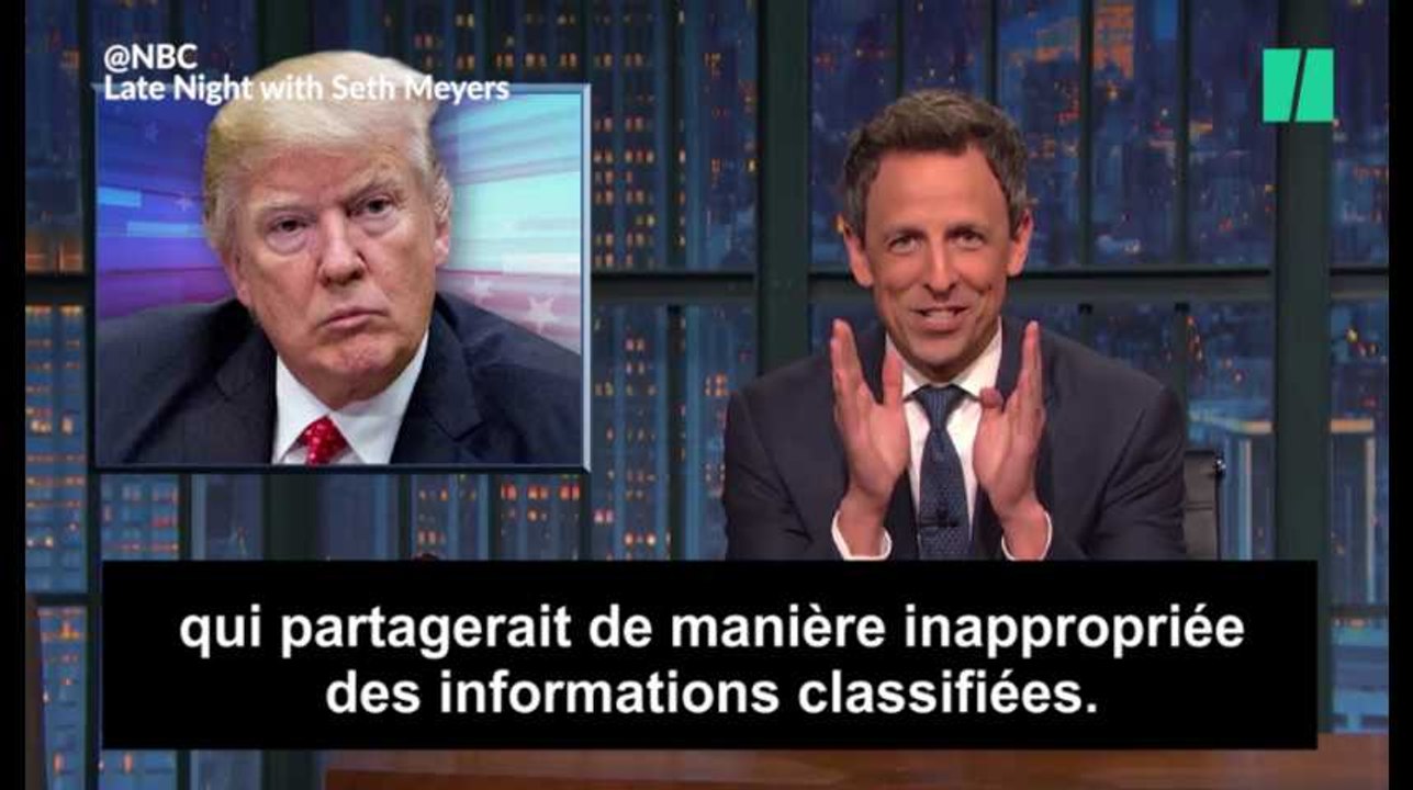 Donald Quand Donald Trump prédisait le chaos sur les informations classifiées... si Hillary Clinton était élue