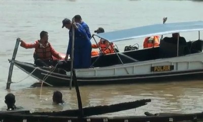 Polisi Cari Dua Korban Ledakan Kapal di Banyasin