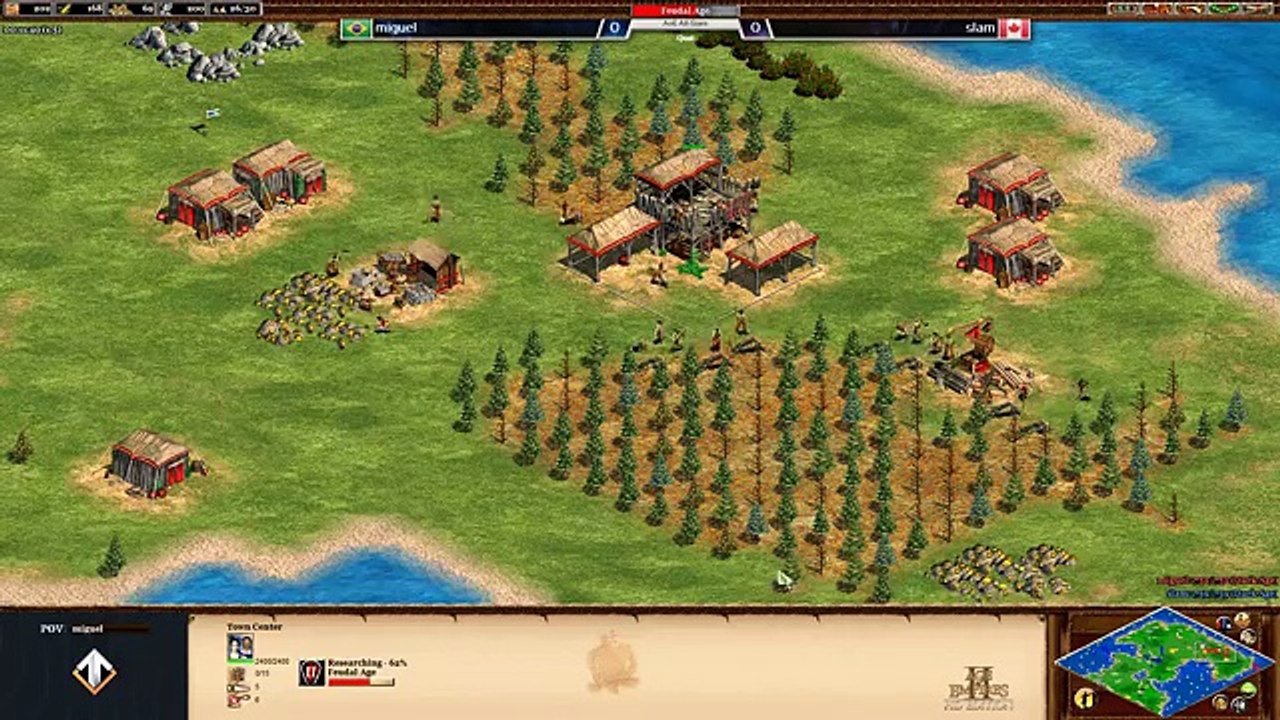 Qual. slam vs miguel [Game 1]