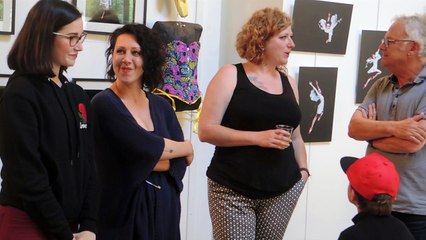 Vernissage La fille aux ailes de vent