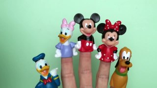 Mickey Mouse Finger Family Nursery Rhymes