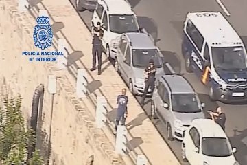 Detenido por deambular con un hacha en Las Palmas