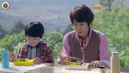 嵐 二宮和也 日清オイリオ CM 「ベジフルでお弁当」篇