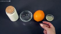 خلطة قشر البرتقال للتخلّص من تجاعيد الجبين