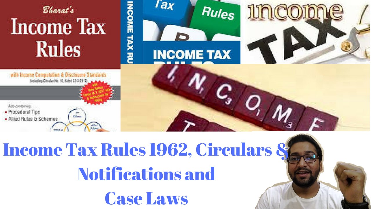What is: Income Tax Rules, Circulars & Notifications and Case Laws. in Hindi