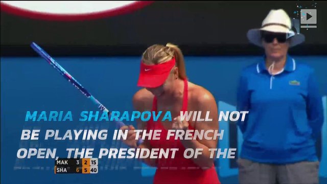 Maria Sharapova denied wild-card for French open