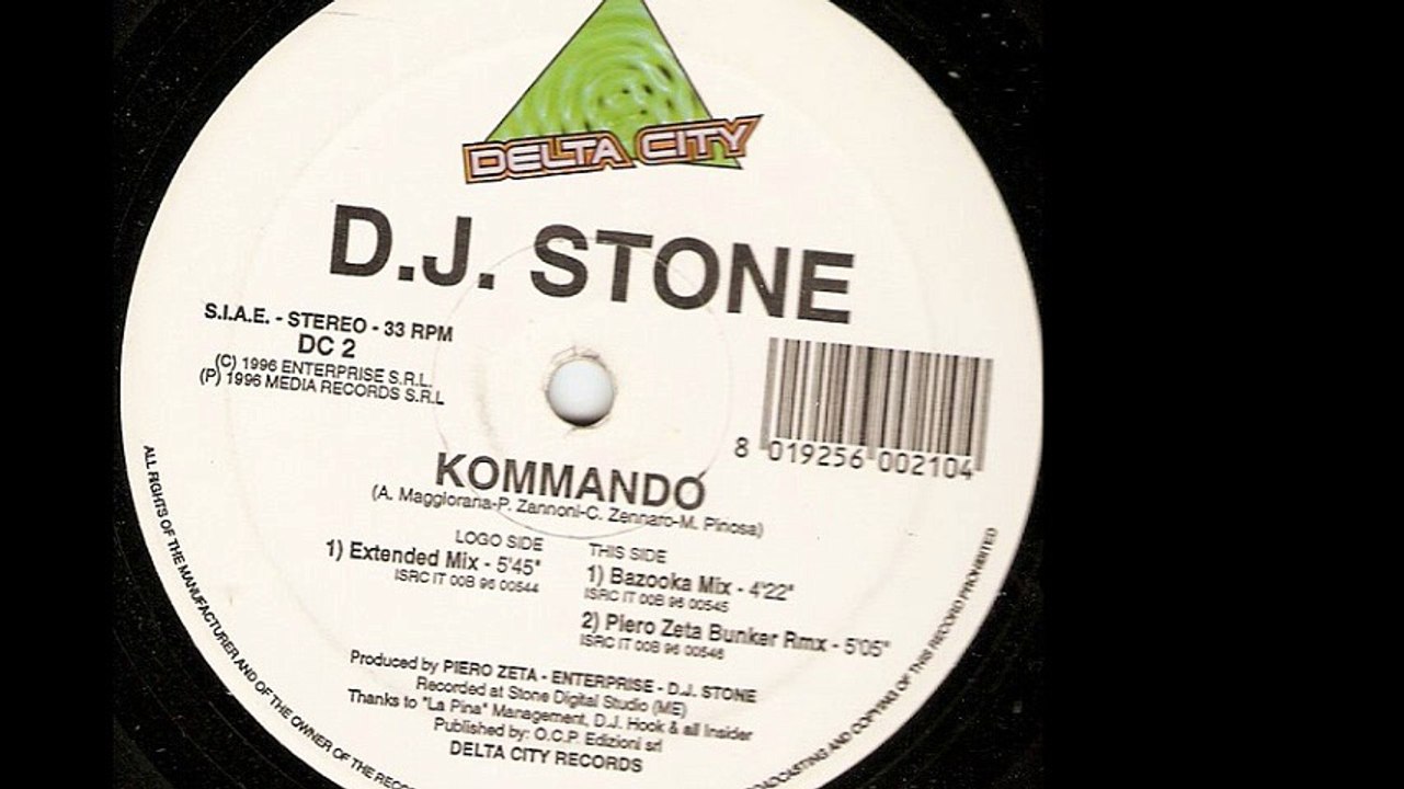 DJ Stone - Kommando (Extended Mix) (A1)