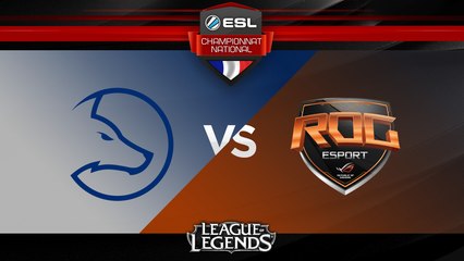 LoL - LDLC vs ROG - ESL Championnat National - Summer 2017