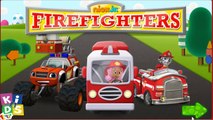 Nick Jr Firefighters Paw Patrol Bubble Guppies Blaze and The Monster Machines