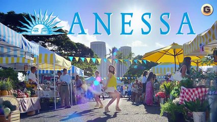 長谷川潤 CM 資生堂 アネッサ 「青空マルシェ」篇