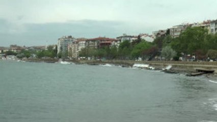 Marmara Denizi'nde Ulaşıma Poyraz Engeli - Tekirdağ