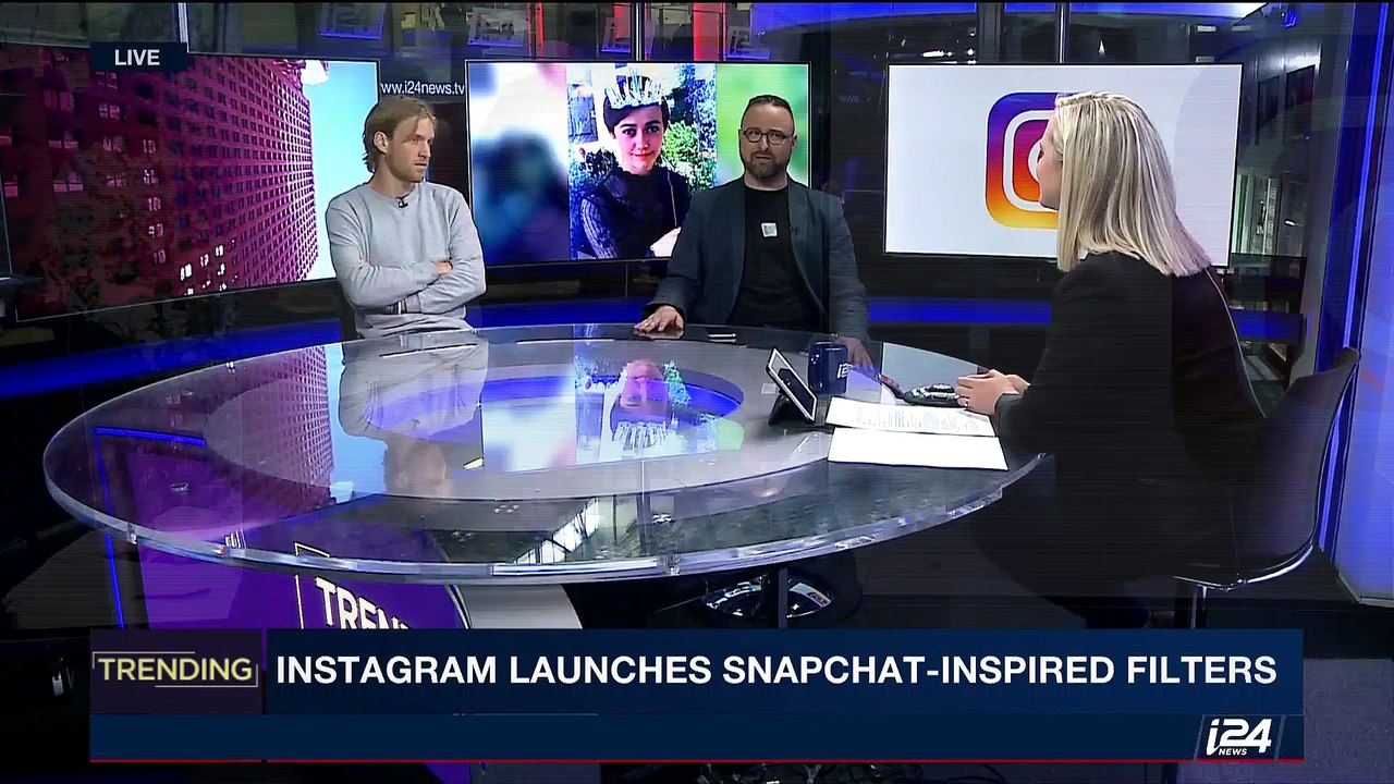 TRENDING | Instagram launches snapchat-inspired filters | Wednesday, May 17th 2017