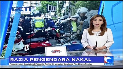 Pelajar Terjaring Razia Kendaraan Bermotor