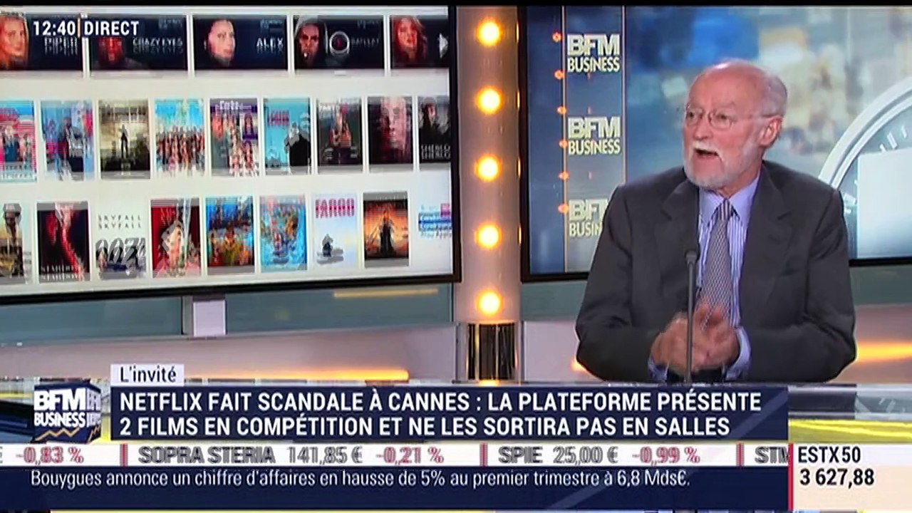"Les organisateurs du Festival de Cannes ont fait une erreur en sélectionnant les 2 films de Netflix", Nicolas Seydoux - 17/05