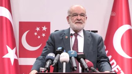 Saadet Partisi Genel Başkanı Karamollaoğlu
