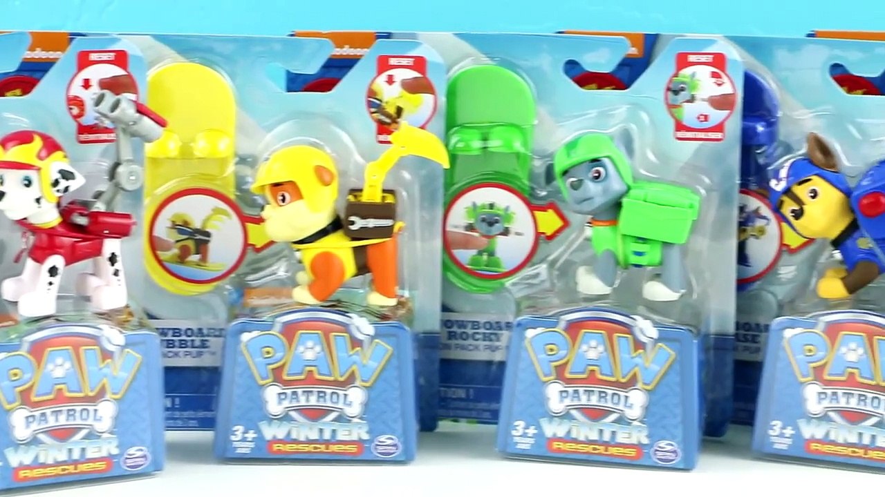 paw patrol winter rescues