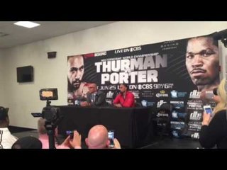 Keith Thurman post porter fight