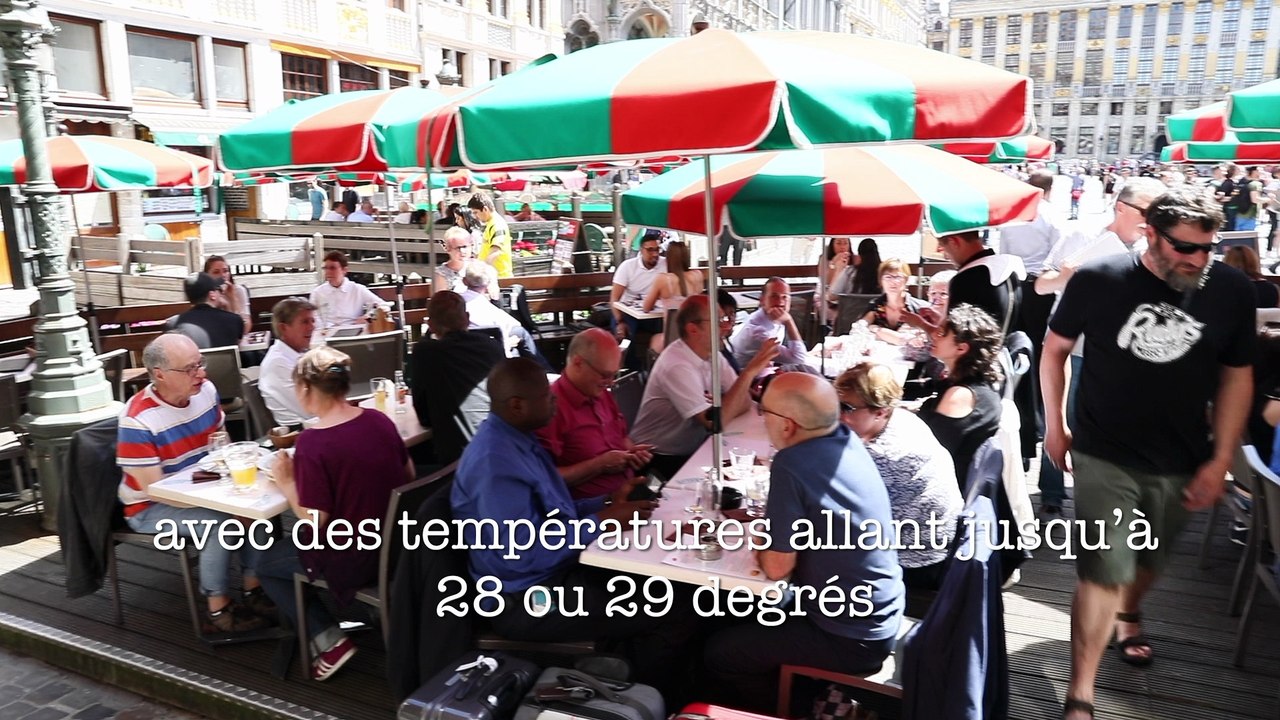 Bruxelles sous le soleil