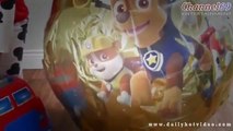 PAW PATROL TOYS Nickelodeon GIANT EGG SURPRISE OPENING Power Wheels Kids Video Hot Video