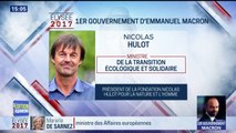 Gouvernement: ce qu'implique l'arrivée de Nicolas Hulot au gouvernement