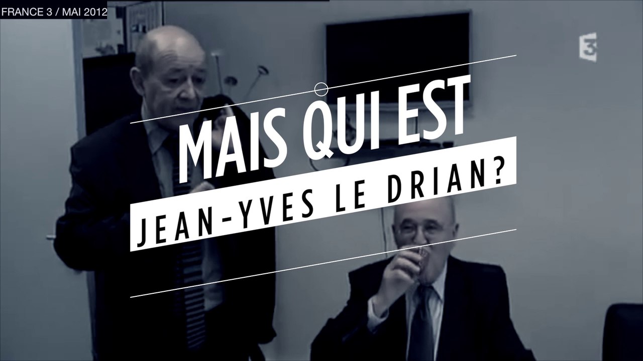 Portrait de Jean-Yves Le Drian, ministre de l'Europe et des Affaires étrangères