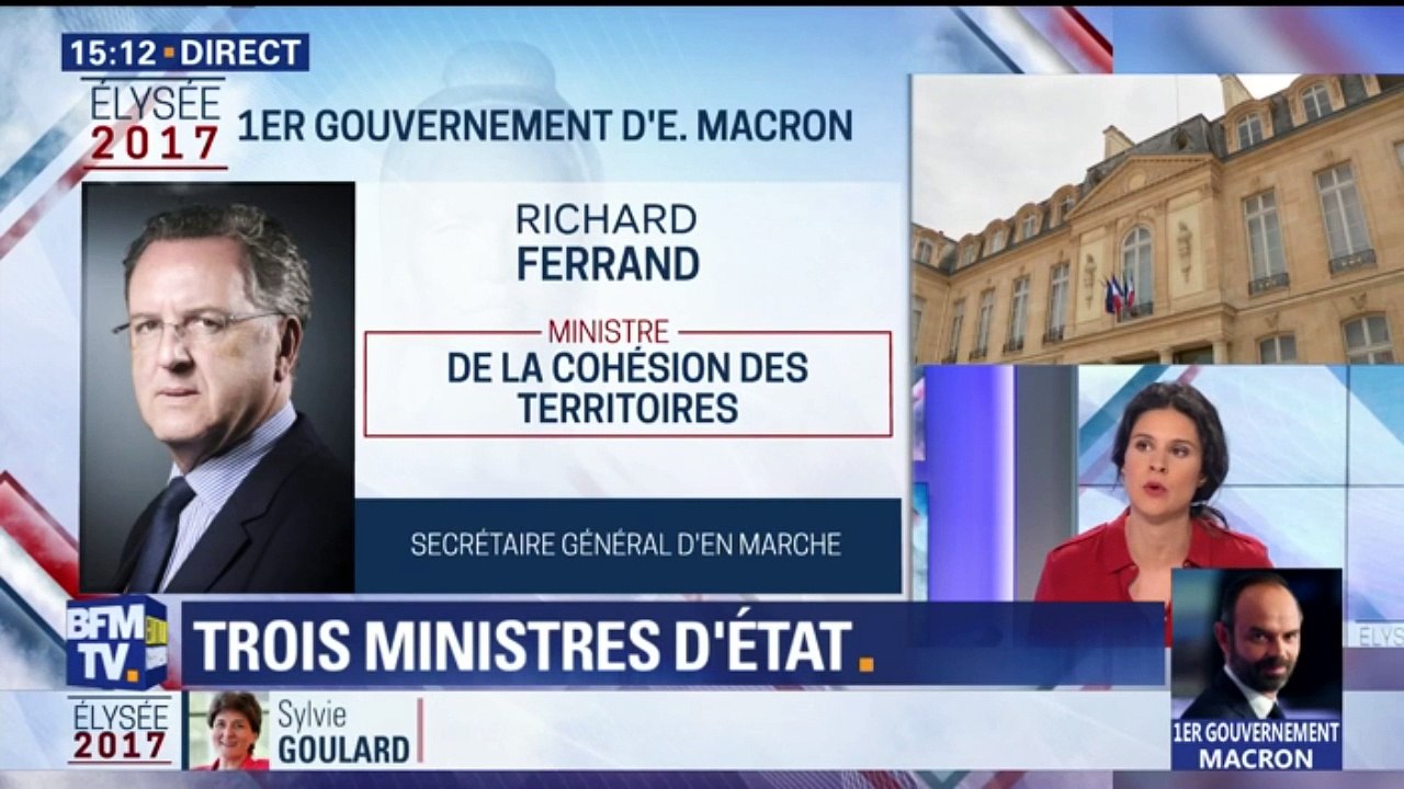 Gouvernement: quelle sera la mission de Richard Ferrand, ministre de la Cohésion des territoires?