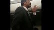 A Pakistani is Cursing PIA and Nawaz Sharif inside the Plane