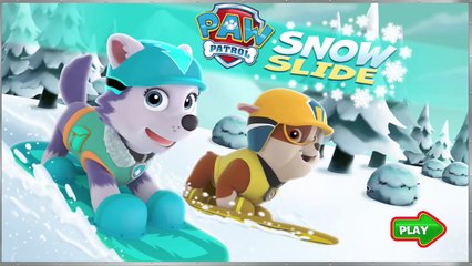 Télécharger la video: Paw Patrol: Snow Slide! Nick Jr. | Preschool HD Game with Everest & Rubble [Nickelodeon]